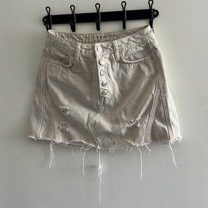 We the Free Denim Skirt